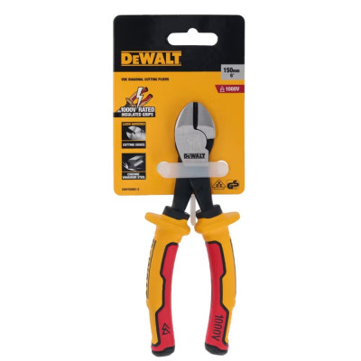 Кусачки діелектричні DeWALT Laser Hardened VDE 1000V 160 мм DWHT82801-0