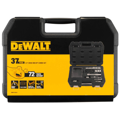 Набір головок та біт DeWALT 1/4