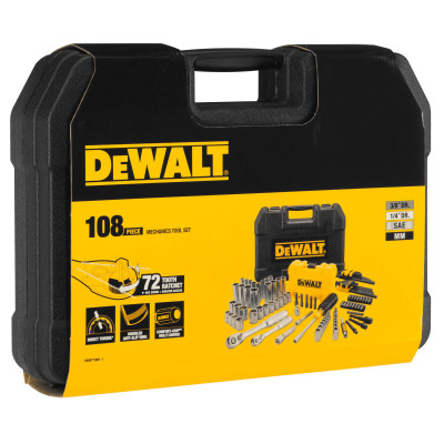 Набір головок, біт та шестигранників DeWALT 1/4