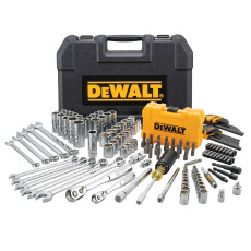 Набір головок, біт, шестигранних та накидних ключів DeWALT 1/4