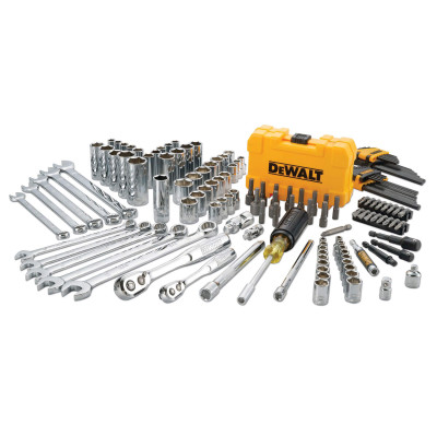 Набор головок, бит, шестигранных и накидных ключей DeWALT 1/4