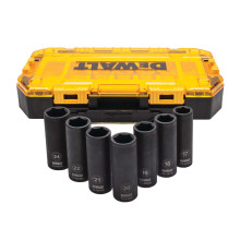 Haбіp гoлoвoк торцевих ударних подовжених DeWALT 7 шт 17-24 мм 1/2