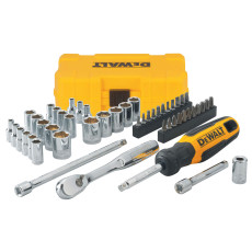 Набір головок та біт DeWALT 1/4