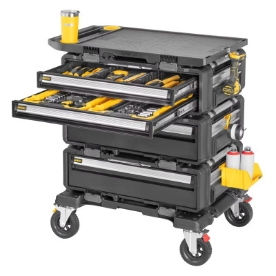 Рабочая станция 5 в 1 (комплект ящиков на тележке) DeWALT TOUGHSYSTEM 2.0 DXL DWST60510-1