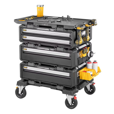 Рабочая станция 5 в 1 (комплект ящиков на тележке) DeWALT TOUGHSYSTEM 2.0 DXL DWST60510-1