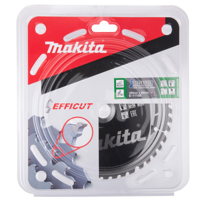 Диск пильний по дереву Makita Efficut TCT 190х20х45 E-11156