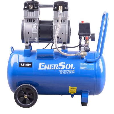 Компрессор поршневой безмасляный EnerSol ES-AC240-50-2OF