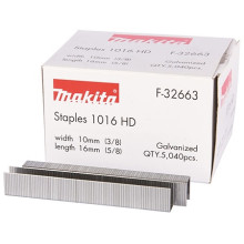 Скоби до степлера Makita 16х10.5 мм F-32663