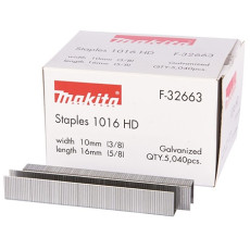 Скоби до степлера Makita 16х10.5 мм F-32663