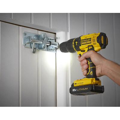 Дрель-шуруповёрт ударная аккумуляторная STANLEY FatMax FMC626C2K