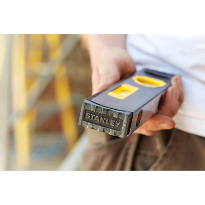 Уровень Classic Box Level TORPEDO алюминиевый длиной 230 мм с двумя капсулами и магнитами STANLEY FMHT42884-1