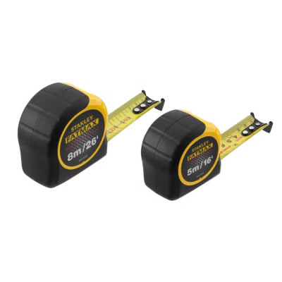 Набір рулеток 2 шт STANLEY FatMax 5 м 25 мм/8 м 25 мм FMHT81745-0