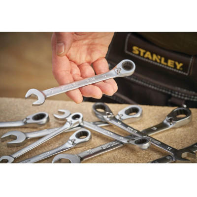 Ключ ріжково-накидний з тріскачкою STANLEY 13 мм FMMT13086-0