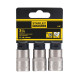 Haбіp гoлoвoк торцевих 3 шт STANLEY FatMax Maxi Drive 17-19 мм 1/2