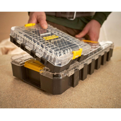 Набір ключів ріжково-накидних в кейсі 12 шт STANLEY FatMax 6-17 мм FMMT98104-0