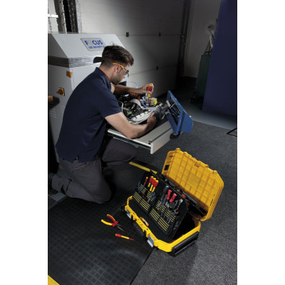 Ящик техника FATMAX®, 540 х400 х 435 мм, армированный стекловолокном, оснащен колесами STANLEY FMST1-72383