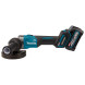 Угловая шлифмашина аккумуляторная Makita GA008GM201