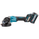 Угловая шлифмашина аккумуляторная Makita GA023GM201