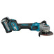 Угловая шлифмашина аккумуляторная Makita X-LOCK GA041GM201