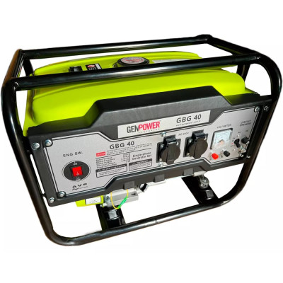 Генератор бензиновый GENPOWER GBG40