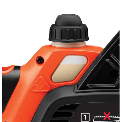 Цепная пила аккумуляторная BLACK+DECKER GKC1825L20