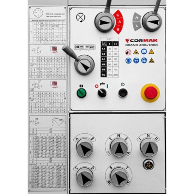 Універсальний токарний верстат CORMAK GRAND 400x1000 GRAND410/1000