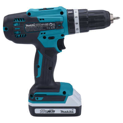 Дрель-шуруповёрт ударная аккумуляторная Makita HP488D002
