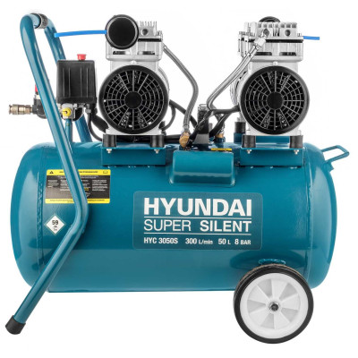Компресор поршневий безмасляний HYUNDAI HYC 3050S