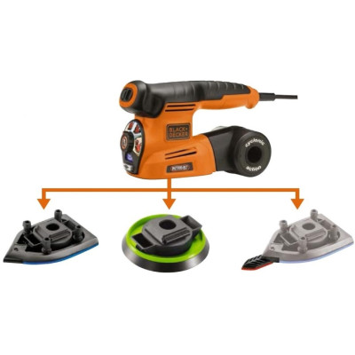 Вібраційна шліфмашина BLACK+DECKER KA280K