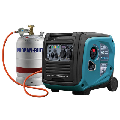 Генератор інверторний газобензиновий Konner&Sohnen KS 4000iEG S