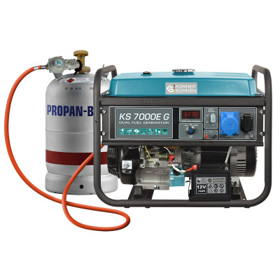 Генератор газобензиновий Konner&Sohnen KS 7000E G