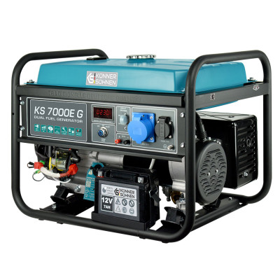 Генератор газобензиновий Konner&Sohnen KS 7000E G