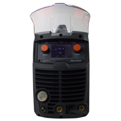 Інверторний напівавтомат зварювальний GTM MIG-200SP LCD