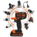 Многофункциональный инструмент аккумуляторный BLACK+DECKER MT218K
