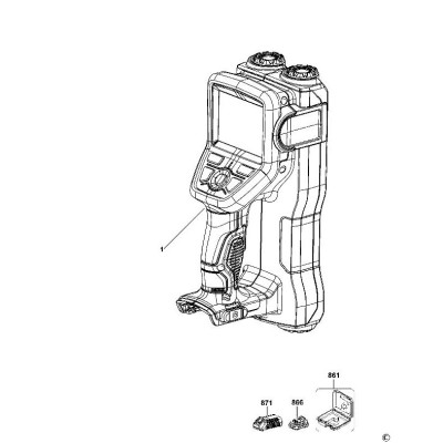 Акумулятор DeWALT XR Li-Ion 10.8 В 2 Аг N394620