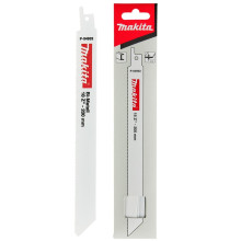 Полотна по металу для шабельної пили 5 шт Makita Bi-Metal 200х0.9 мм 18 TPI S 1122 EF P-04933