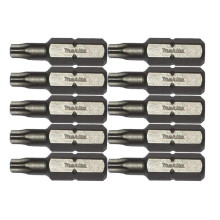 Біти 10 шт Makita T15 25 мм P-06339