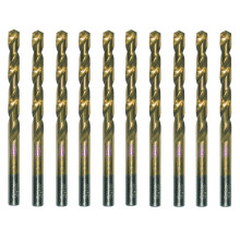 Свердла по металу 10 шт Makita HSS-G TiN 5х86 мм P-61145-10
