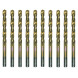 Свердла по металу 10 шт Makita HSS-G TiN 5х86 мм P-61145-10