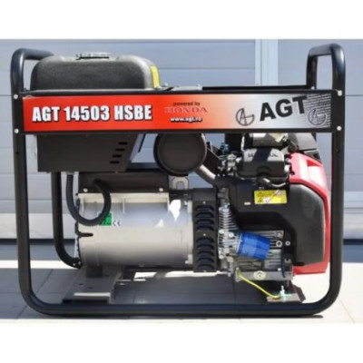 Генератор бензиновий AGT 14503 HSBE R16 PFAGT14503H16/E