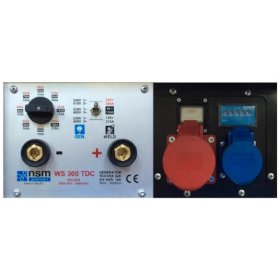 Генератор зварювальний бензиновий AGT WAGT 300 DC HSBE R16 PFWAGT300DCHB/E