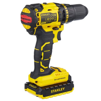 Дрель-шуруповёрт аккумуляторная бесщёточная STANLEY SBD20D2K