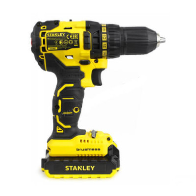 Дрель-шуруповёрт аккумуляторная бесщёточная STANLEY SBD20S2K