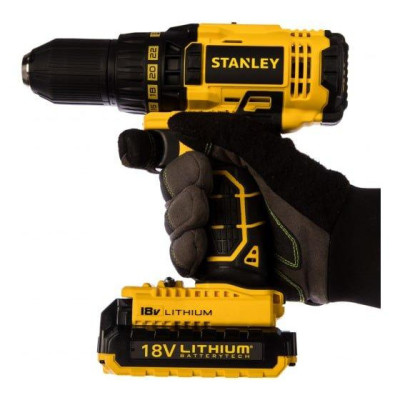 Аккумуляторная ударная дрель-шуруповёрт STANLEY SBH20S2K