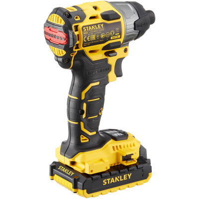 Гвинтоверт імпульсний акумуляторний безщітковий STANLEY SBI201D2K