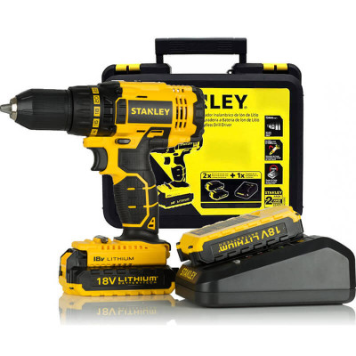 Дрель-шуруповёрт аккумуляторная STANLEY SCD20S2K