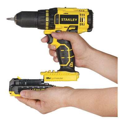 Дрель-шуруповёрт аккумуляторная STANLEY SCD20S2K