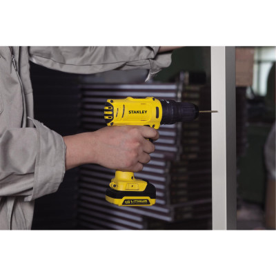 Дрель-шуруповёрт аккумуляторная ударная STANLEY SCH121S2K