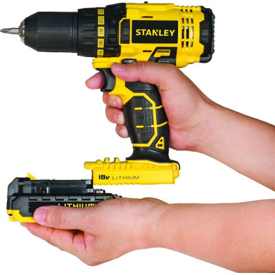 Аккумуляторная дрель-шуруповёрт STANLEY SCH201D2K