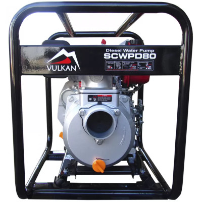 Мотопомпа дизельная для чистої води VULKAN SCWPD80